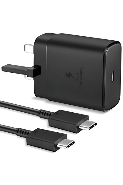 XiaoGiqi شاحن فائق السرعة بقدرة 45 واط مزود بمنفذ من النوع C وكابل USB-C بطول...