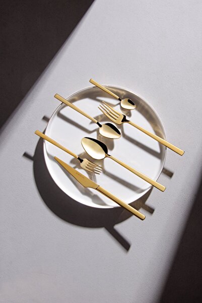 Le murano Preziosa 6-Person 36-Piece Cutlery Set |   Gold