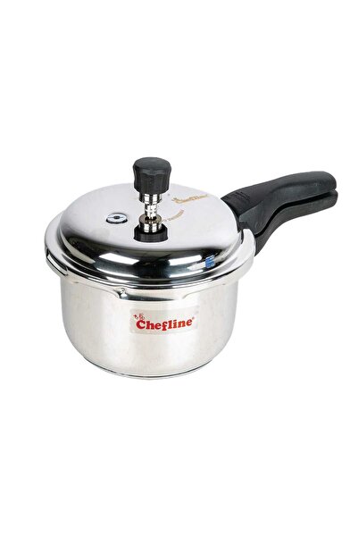 Chefline طنجرة ضغط من الفولاذ المقاوم للصدأ، سعة 3 لترات، IND3Ltr
