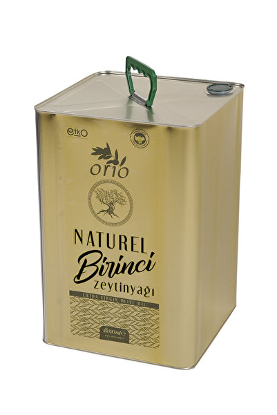 ORİO ORGANİK Erken Hasat Organik Natürel Birinci Soğuk Sıkım Zeytinyağı 18 Lt...