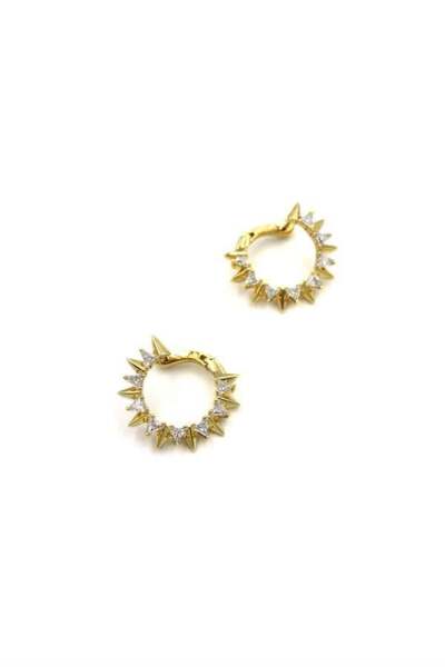 MENESSA Jewelled Earrings - Gold