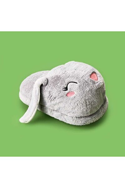 Evidea Mekana slatka figurica zeca Papuče - roza - 30x40 cm