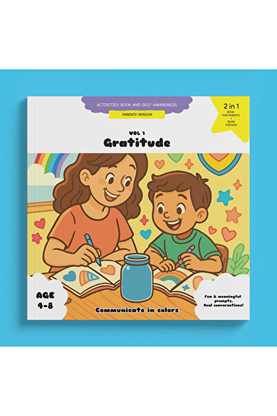 Comunicare in culori Carte activitati auto-cunoastere in limba engleza, varia...