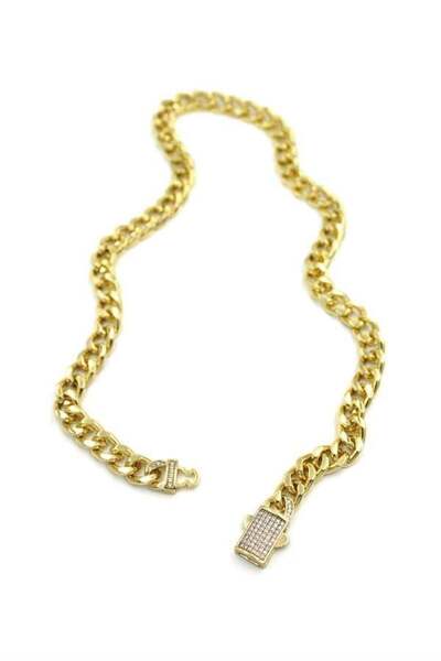 MENESSA قلادة جورميت - 45 سم - ذهبي