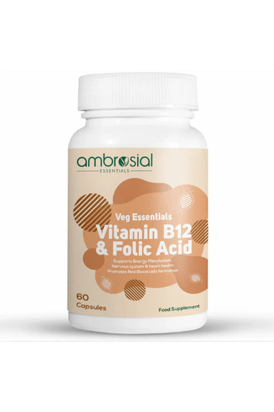 AMBROSIAL STORE فيتامين ب12 أمبروزيال مع حمض الفوليك