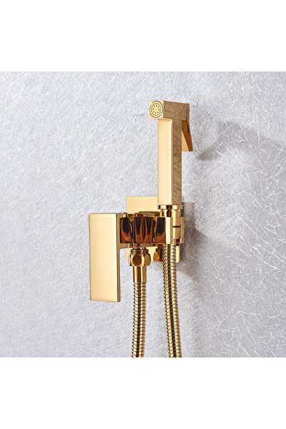 Mexen Duș igienic auriu, design unic