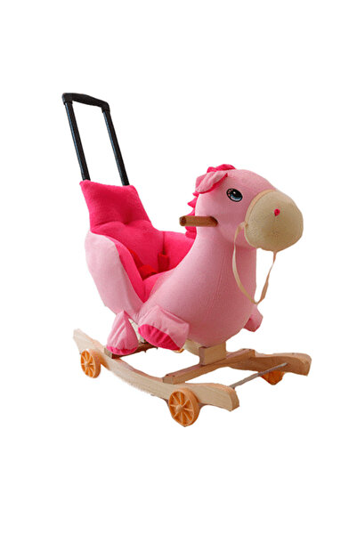 OEM Balansoar cu mâner, spătar și centură de siguranță - Măgarul Roz