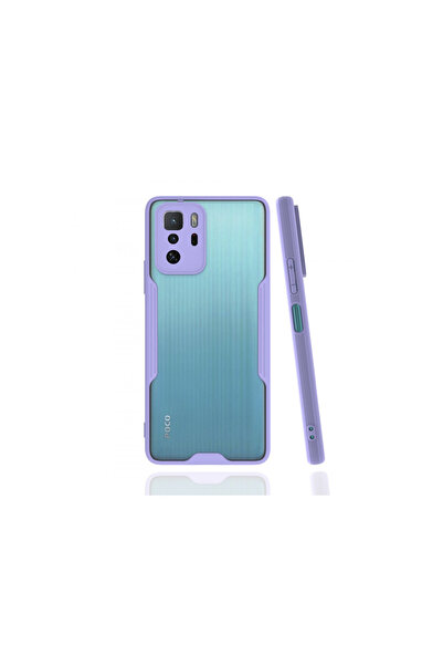 NewFace غلاف هاتف Xiaomi Poco X3 GT مصنوع من السيليكون البلاتيني - أرجواني