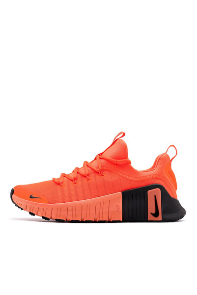 Nike Free Metcon 6 Hyper Orange Black FJ7127-801 (Dar Kalıp 1 Beden Büyük Alınız)