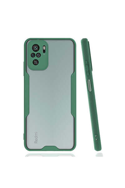 NewFace Xiaomi Redmi Note 10 Case Platinum Silicone - Green