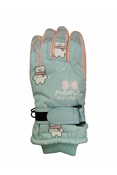 REBBEX Copii 9-15 ani Mănuși de zăpadă impermeabile, cu interior de pluș, cu ...