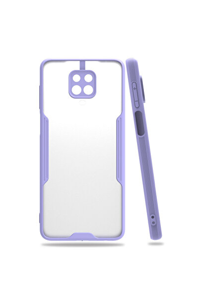 NewFace غلاف هاتف Xiaomi Redmi Note 9S مصنوع من السيليكون البلاتيني - أرجواني