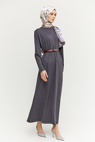 Setrms Taş Detaylı Modal Elbise