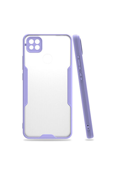 NewFace حافظة سيليكون بلاتينية لهاتف Xiaomi Redmi 9C - لون أرجواني