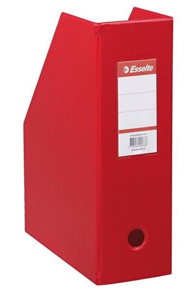 Esselte Vertical PVC document holder, 10 cm, VIVIDA red,