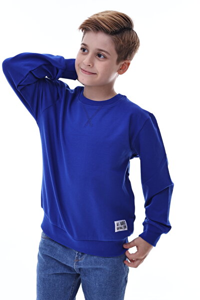 CQCQ Osnovni Plava dečija majica sa dva konca, udoban kroj, 100% pamuk % svak...