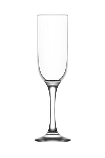 LAV 3 Pieces Tokyo Champagne Flute Set 210 Ml - Clear