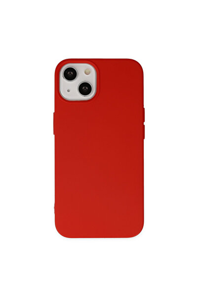 NewFace iPhone 14 Case Nano Inside Velvet Silicone - Red