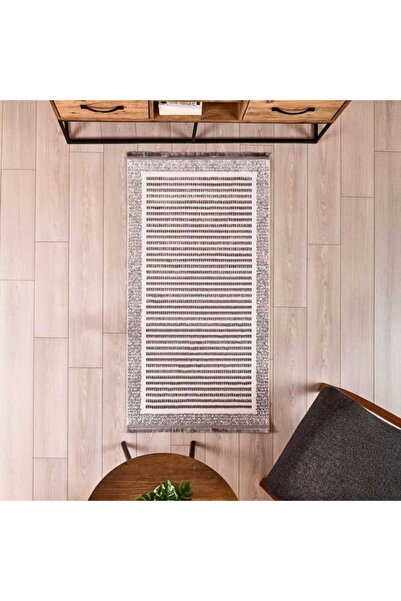 Evidea Soft Tuku Halı - Gri - 80x150 cm