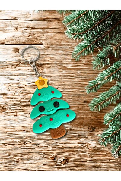 rmys Cute Christmas Tree Keychain