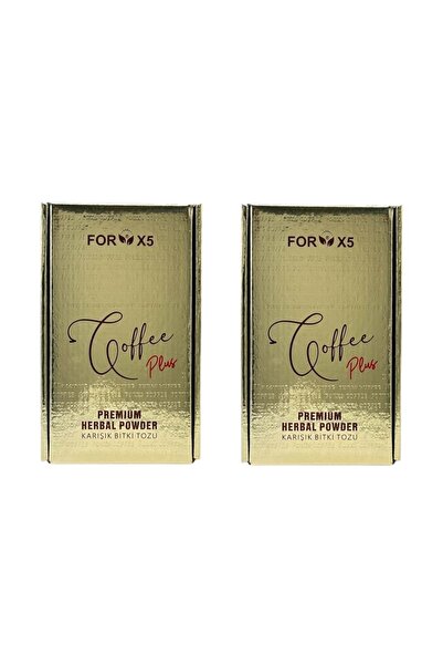 FORX5 Coffee Plus Bitkisel Kahve Karışımı-Kilo Kontrolüne Yardımcı-2’Li Set