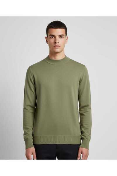 venüsdijital Half Fishbone Neck Regular Cut Knitwear Sweater