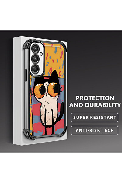 ucuc حافظة حماية من السيليكون الشفاف المتوافقة مع هاتف Samsung Galaxy A24 بأن...