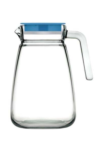 Pasabache Pasabahce Modern Design Carre Jug Clear/Blue 1800ml