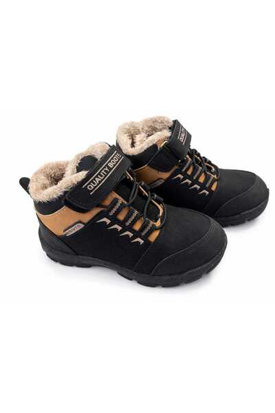 byzek أحذية أطفال من القطيفة مع شريط فيلكرو