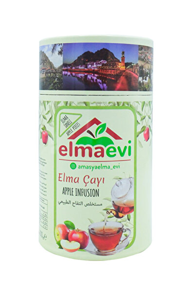 ELMA EVİ Elma Tea with Seeds (Cylinder Box) 200 Gr.