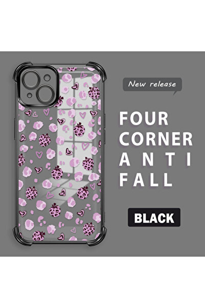 ucuc حافظة حماية من السيليكون الشفاف المتوافقة مع هاتف iPhone 15 Plus بأنماط ...