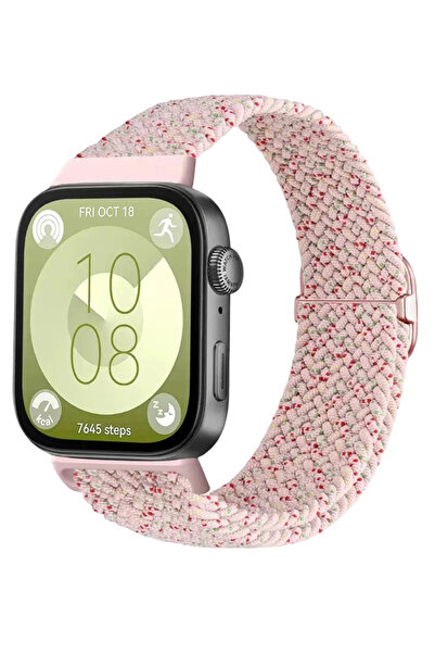 Nezih Case حزام مرن بتصميم شبكي متوافق مع هواوي فيت 4 برو / فيت 4 / فيت 3