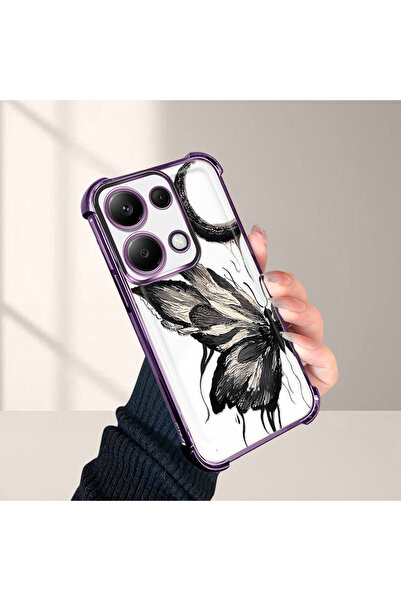 Hontinga جراب هاتف شفاف من السيليكون مضاد للسقوط لهاتف شاومي بوكو إم6 برو 4جي