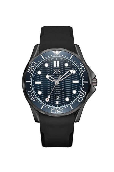 Kenneth Scott Analog Silicone Wristwatch