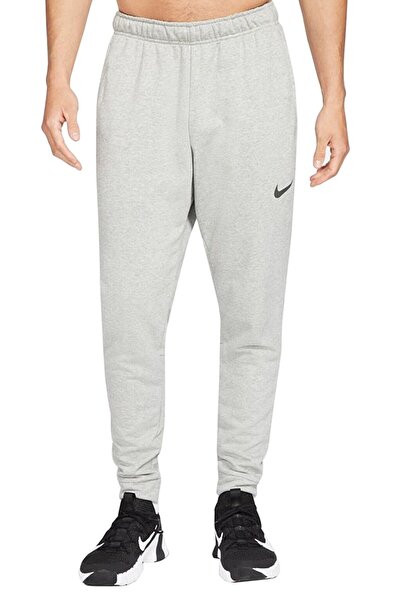 Nike Dri Fit Tapered Training Pant Erkek Eşofman Altı Gri