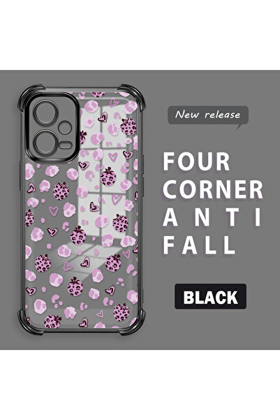 ucuc حافظة واقية من السيليكون الشفاف المتوافقة مع هاتف Xiaomi Poco X5 5G بأنم...