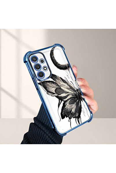 Hontinga حافظة هاتف شفافة متوافقة مع سامسونج جالاكسي A32 مصنوعة من السيليكون ...