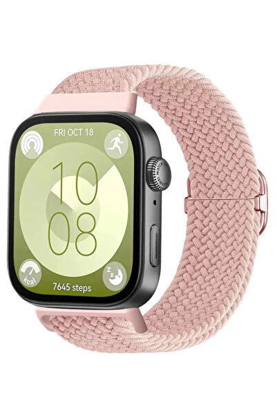 Nezih Case Huawei Fit 4 Pro / Fit 4 / Fit 3 Compatible Flexible Straw Weave D...