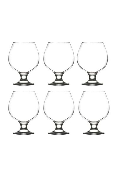 LAV 6-Piece Misket Glass Set Clear 6x390ml