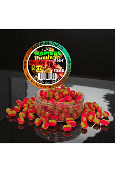 Aqua Dumbells Wafters 8mm StrawBan 30gr