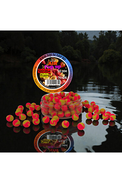 Aqua Air Pop-up 10mm StrawBan 30gr