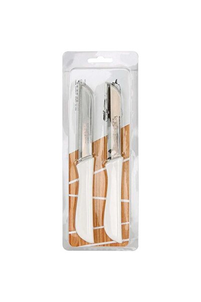 Solingen Paring Knife, 2 Pcs, White