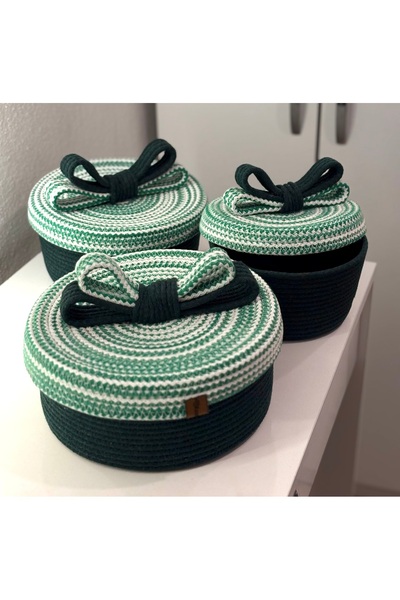 Rose go home طقم بورسا الأخضر مكون من 3 قطع