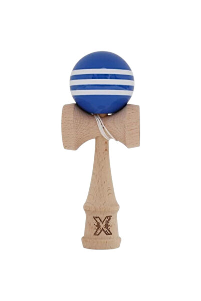 Atlas Kendama X, Professional, HQ, Big Cups V2 Super Sticky, Σκούρο μπλε/Λευκ...