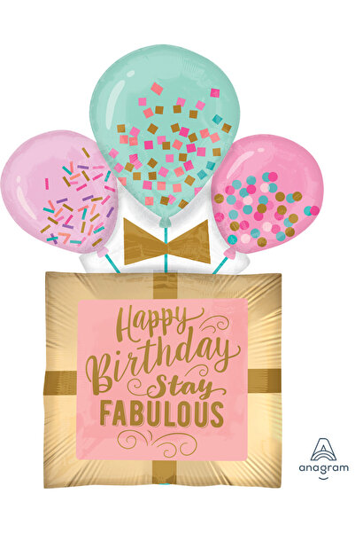 Anagram Balon folie Cadou fabulos de ziua de naștere 58x81 cm