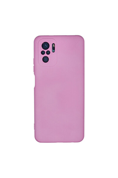NewFace Xiaomi Redmi Note 10 Case Nano Inside Velvet Silicone - Pink