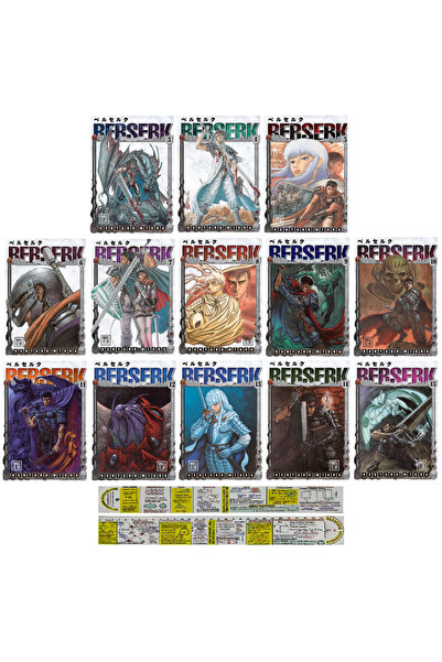 Destek Yayınları Berserk 3-4-5-6-7-8-9-10-11-12-13-14-15. Ciltler Manga Seti ...