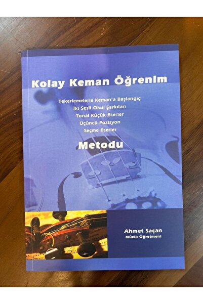 NEFES MÜZİK KOLAY KEMAN ÖĞRENİM METODU-AHMET SAÇAN