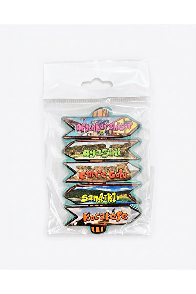 Taşhan Çarşı Afyonkarahisar Temalı Hediyelik Magnet