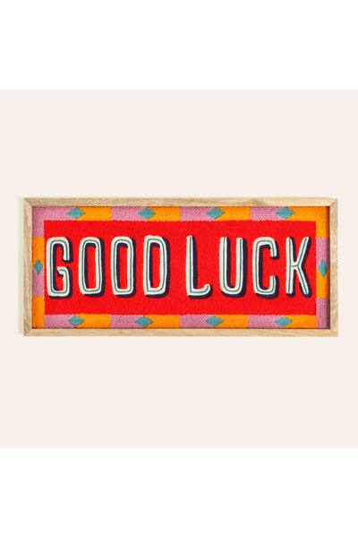 Zsa Zsa Zsu Rajpath - Ağaç Dekoratif Duvar Panosu 20x50 Cm Renkli